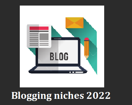 Blogging niche ideas for 2022