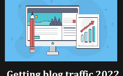 Learn how to get blog traffic in 2022