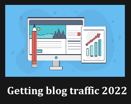 How to get blog traffic 2022