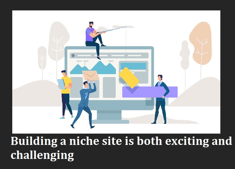 building a niche site is always exciting