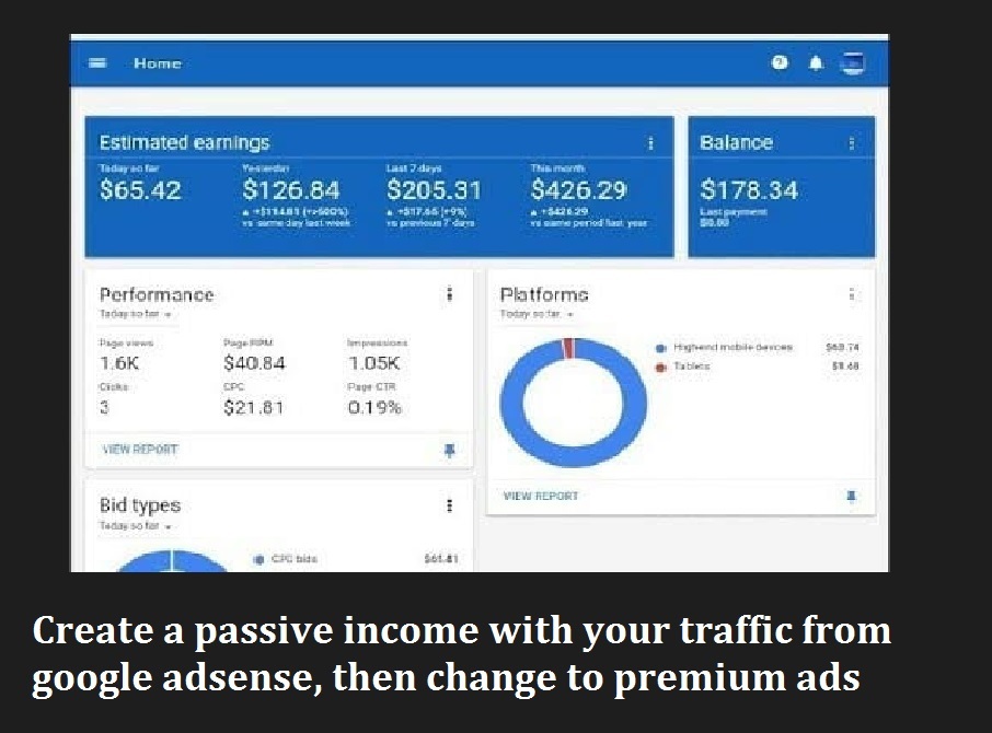 as a small site you will get a very low revenue from google ads