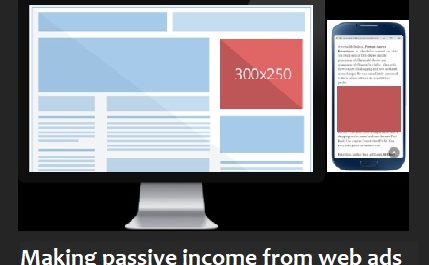 website advertising is one of the most common way to monetize your site