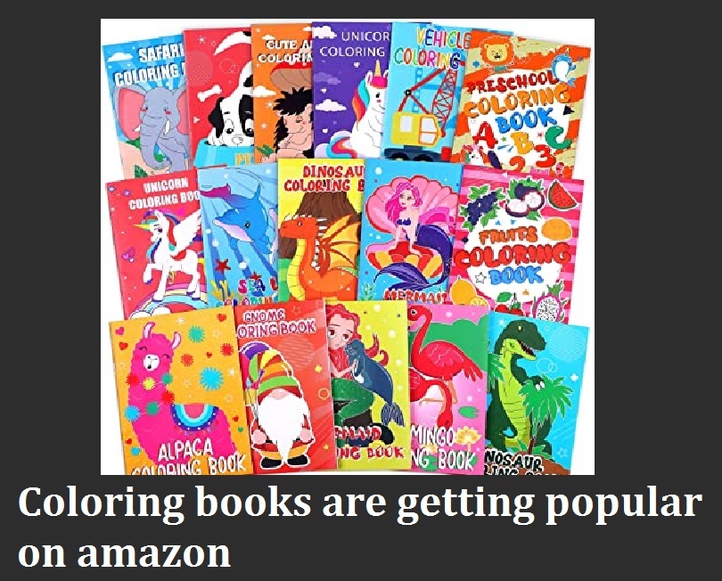 coloring books are a good example of low content publishing on amazon kdp