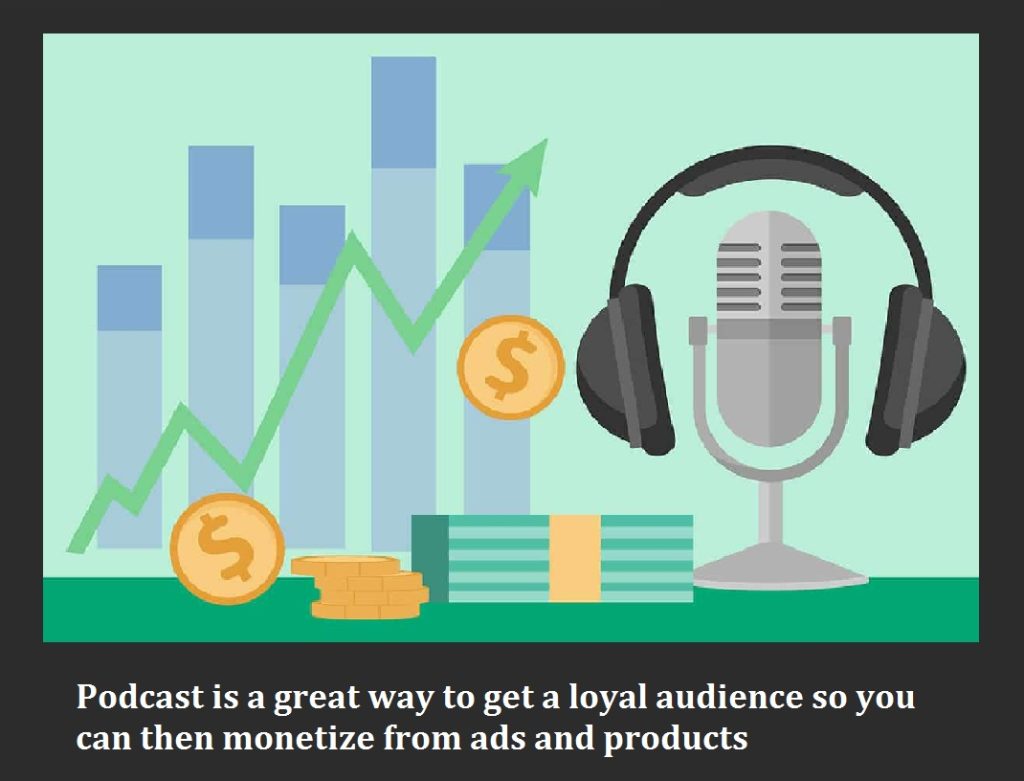podcasts are perfect to build your business and a loyal audience