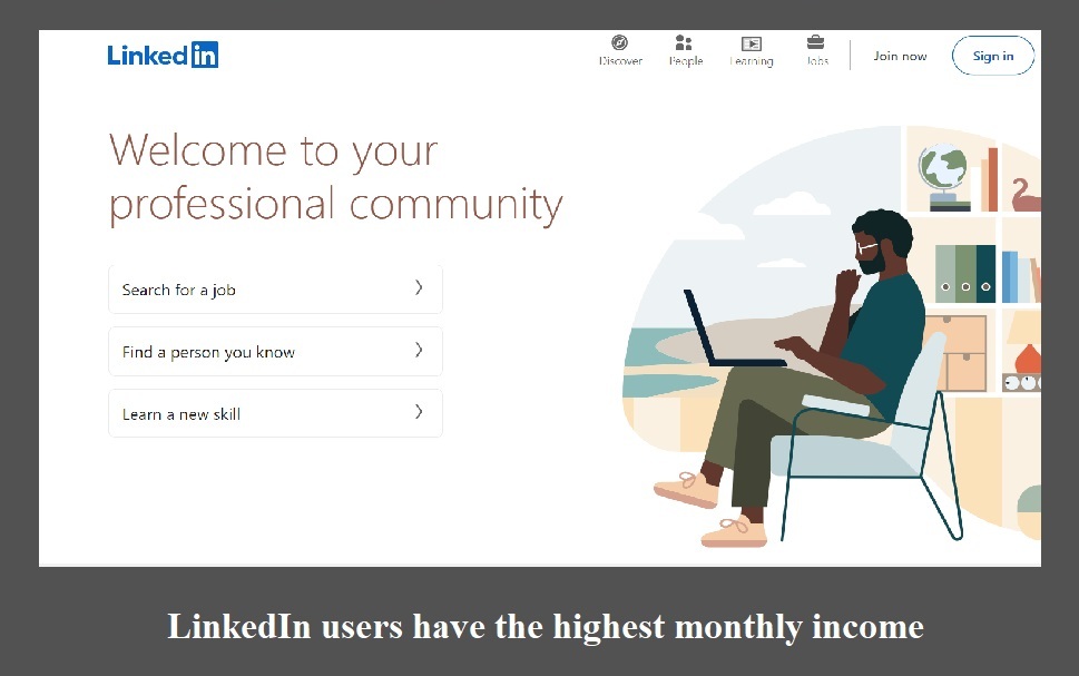One of the most profitable social media platforms is linkedIn and their great users database.