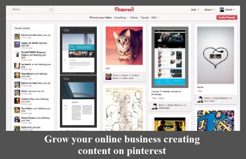 Create pins and paste your website link to drive traffic with pinterest, one of the most profitable social media platforms