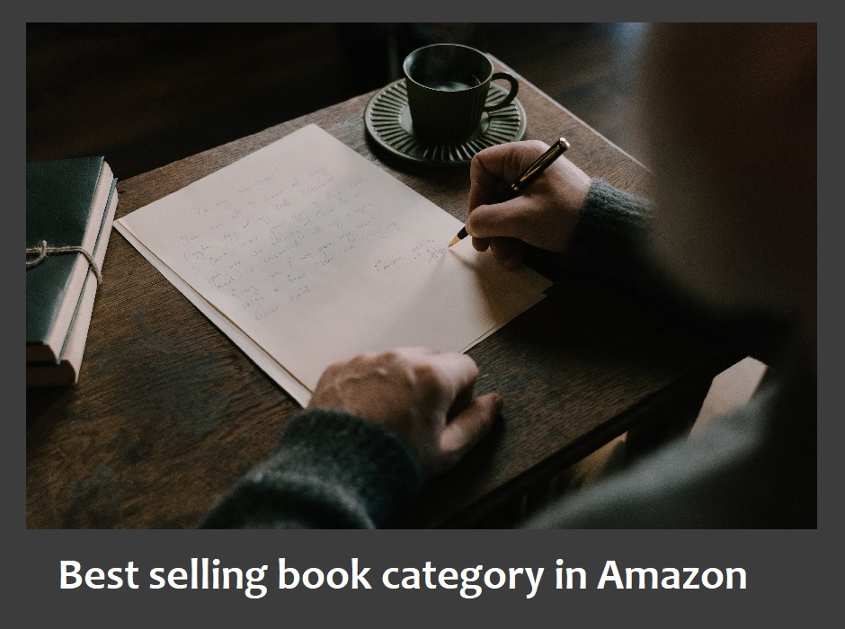best selling book category in amazon