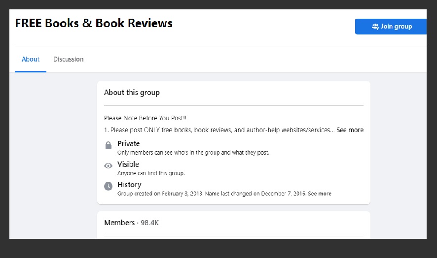 there are a lot of facebook groups you can join to interact and start growing an audience to get good reviews
